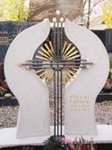Grabkreuz der Kunstschmiede Manfred Weber
