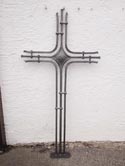 Grabkreuz der Kunstschmiede Manfred Weber